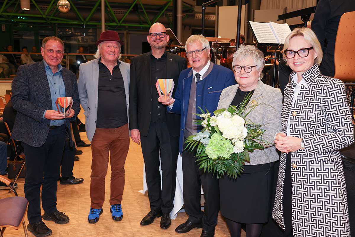 Übergabe der Holzpauken